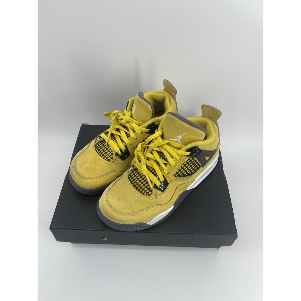 Size‎ 2Y US - Air Jordan 4 Retro Tour Yellow Boys